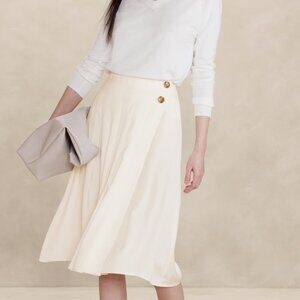 NWT Banana Republic Skirt with Buttons